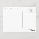 Downtown Hollister Postkarte (Rückseite)