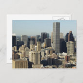 Downtown Houston 2 Postkarte (Vorne/Hinten)