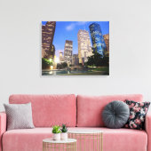 Downtown Houston, Texas Leinwanddruck (Insitu (Wohnzimmer))