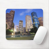 Downtown Houston, Texas Mousepad (Mit Mouse)