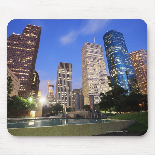 Downtown Houston, Texas Mousepad (Vorne)
