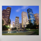 Downtown Houston, Texas Poster (Vorne)