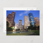 Downtown Houston, Texas Postkarte (Vorne/Hinten)
