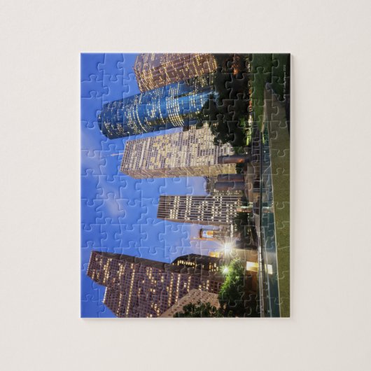 Downtown Houston, Texas Puzzle (Vertikal)