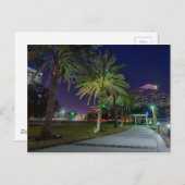 Downtown Jacksonville Florida Skyline Postkarte (Vorne/Hinten)