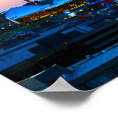 Downtown Kansas City at Sunset Poster (Ecke)