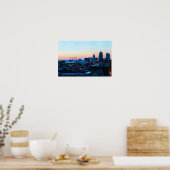 Downtown Kansas City at Sunset Poster (Küche)
