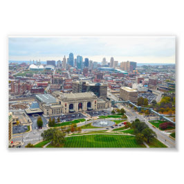 Downtown Kansas City, Missouri, Ansicht Fotodruck