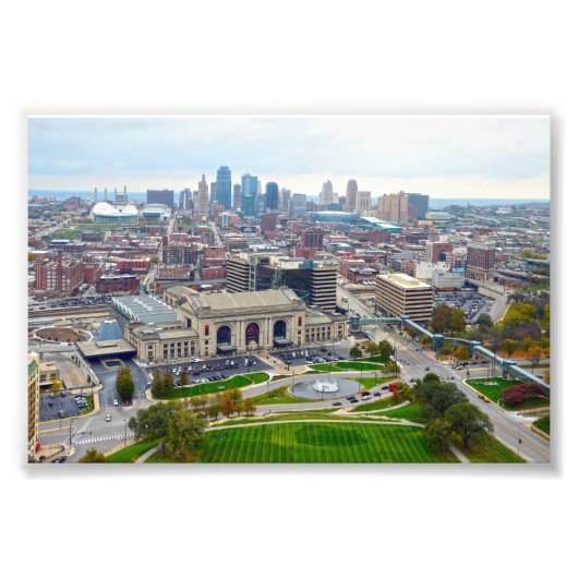 Downtown Kansas City, Missouri, Ansicht Fotodruck (Vorne)