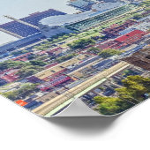 Downtown Kansas City, Missouri, Skyline Poster (Ecke)