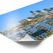 Downtown Kansas City, Missouri View Fotodruck (Ecke)