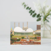 Downtown Kansas City Tilt Shift Miniature Foto Postkarte (Stehend Vorderseite)