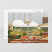 Downtown Kansas City Tilt Shift Miniature Foto Postkarte (Vorne/Hinten)