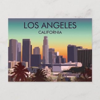 Downtown L.A. Postkarte