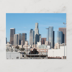 Downtown La Postkarte