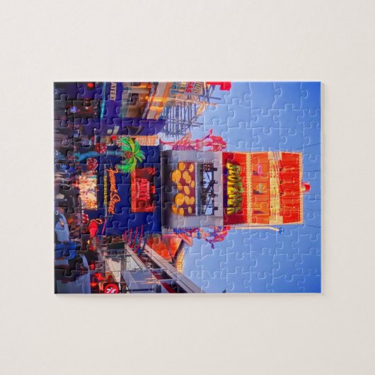 Downtown Las Vegas #2-2 Jigsaw Puzzle (Horizontal)