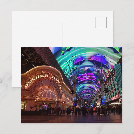 Downtown Las Vegas #4 Postkarte (Vorne/Hinten)