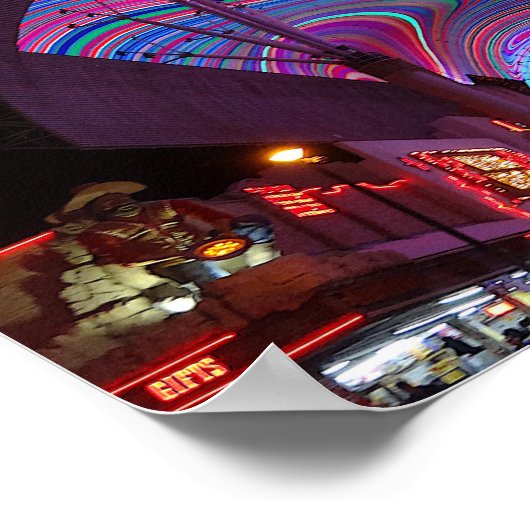 Downtown Las Vegas #5 Poster (Ecke)