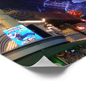 Downtown Las Vegas #6 Poster (Ecke)