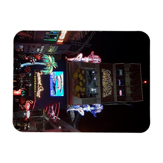 Downtown Las Vegas #7 Magnet (Horizontal)