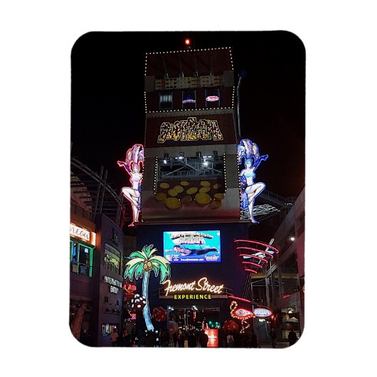 Downtown Las Vegas #7 Magnet (Vertikal)