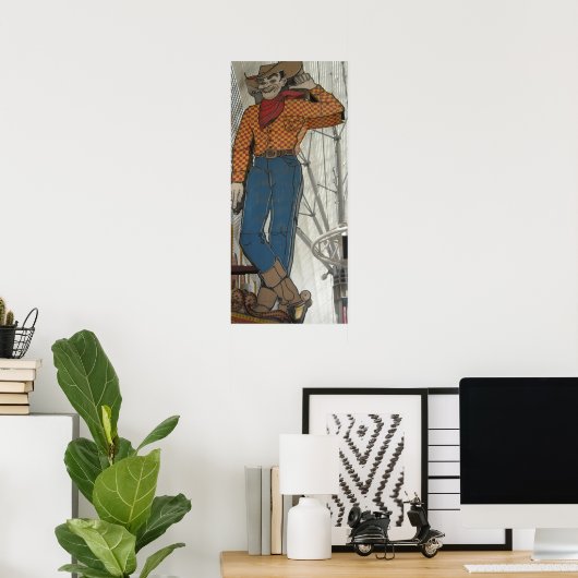 Downtown Las Vegas Poster (Heimbüro)