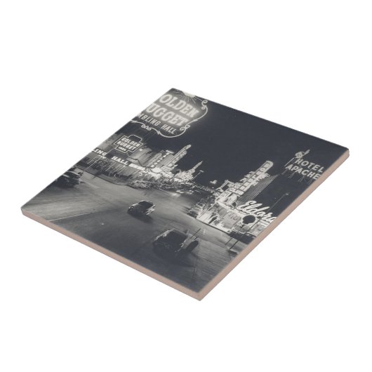 Downtown Las Vegas Retro Fliese (Seite)