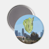 Downtown Lettuce Magnet (Vorderseite/Rückseite)
