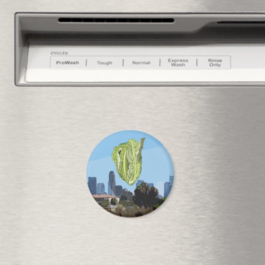 Downtown Lettuce Magnet (In Situ (Geschirrspüler))