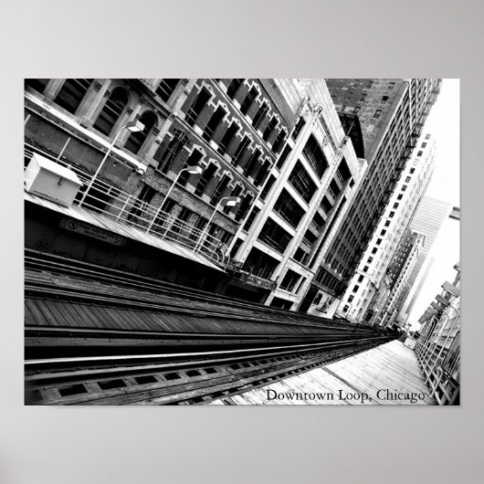 Downtown Loop, Chicago Poster (Vorne)