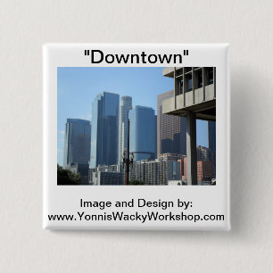 Downtown Los Angeles Button