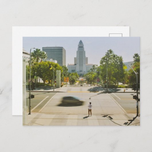 Downtown Los Angeles, California Postcard Postkarte (Vorne/Hinten)