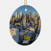 Downtown Los Angeles City View Keramikornament (Rechts)