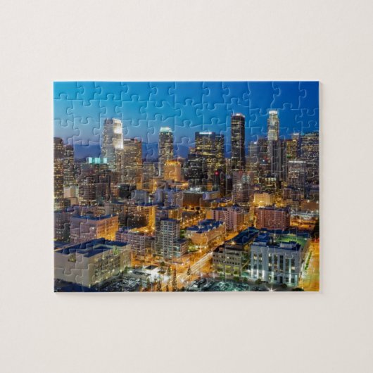 Downtown Los Angeles, Dusk Puzzle (Horizontal)