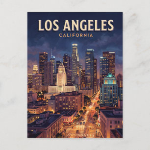 Downtown Los Angeles Kalifornien Postkarte