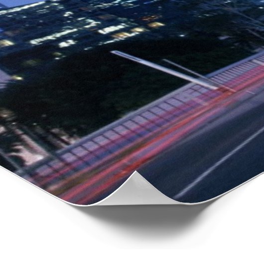 Downtown Los Angeles Poster (Ecke)