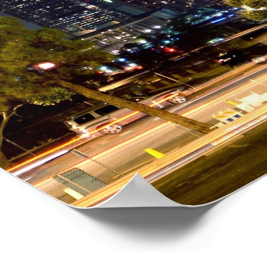 Downtown Los Angeles Poster (Ecke)