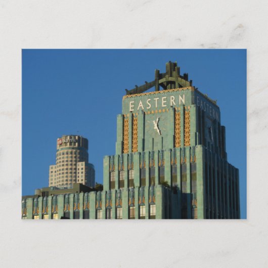 Downtown Los Angeles Postkarte (Vorderseite)