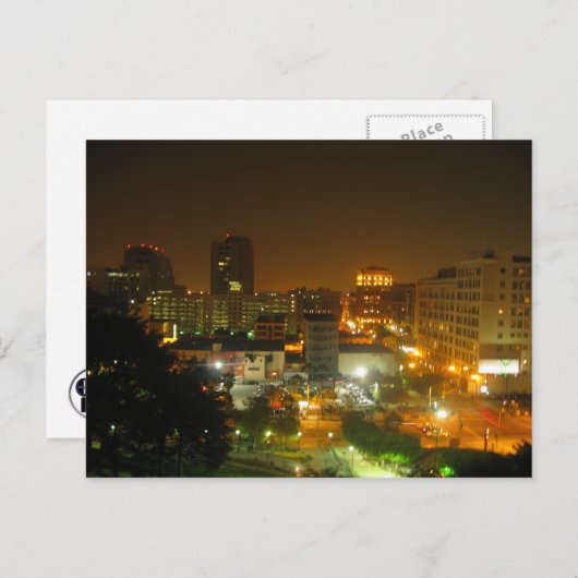 Downtown Los Angeles Postkarte (Vorne/Hinten)