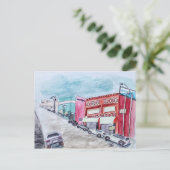 Downtown Los Angeles Postkarte (Stehend Vorderseite)