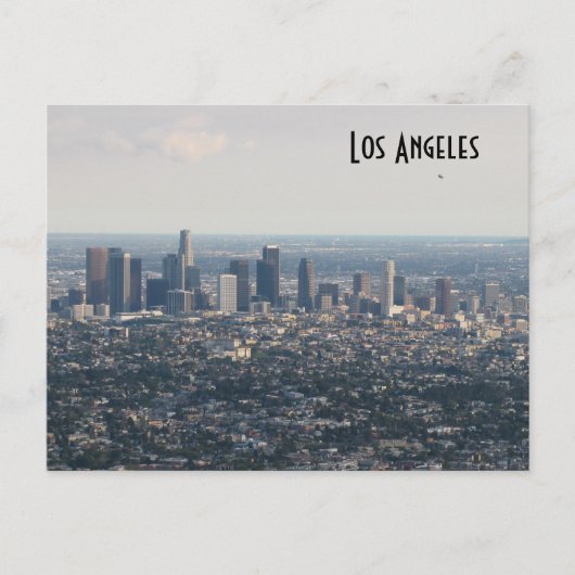 Downtown Los Angeles Postkarte (Vorderseite)