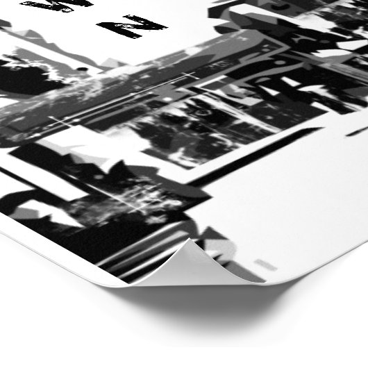 Downtown Manhattan Poster (Ecke)