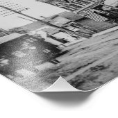 Downtown Marine City Michigan Vintag Fotodruck (Ecke)