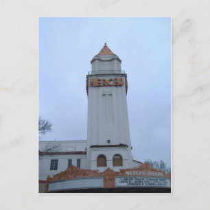 Downtown Merced Postkarte