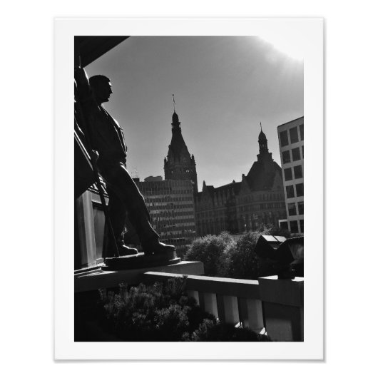 Downtown Milwaukee View Fotodruck (Vorne)