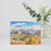 Downtown Montreal, Quebec, Canada Postkarte (Stehend Vorderseite)