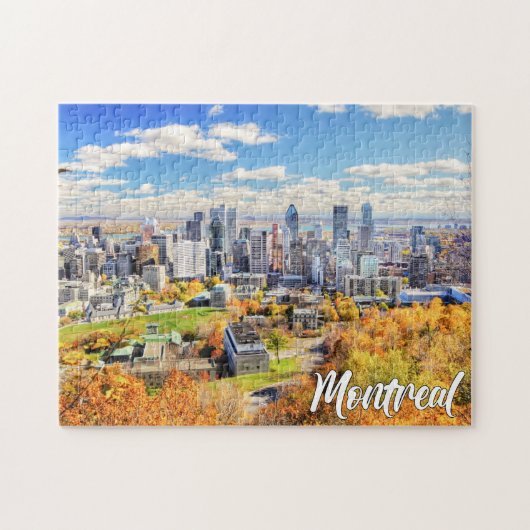 Downtown Montreal, Quebec, Canada Puzzle (Horizontal)