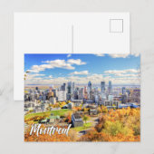 Downtown Montreal, Quebec, Kanada Postkarte (Vorne/Hinten)
