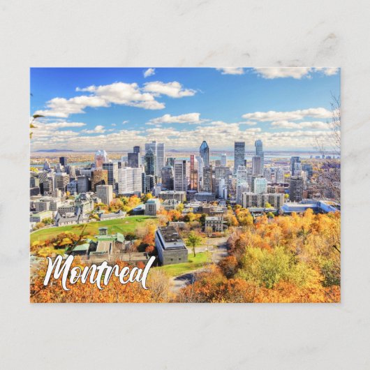 Downtown Montreal, Quebec, Kanada Postkarte (Vorderseite)
