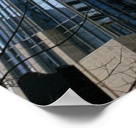 Downtown Nashville, Tennessee Poster (Ecke)